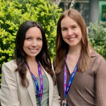 Austin Health transplant pharmacists Jacqueline Balassone and Lucy Morison